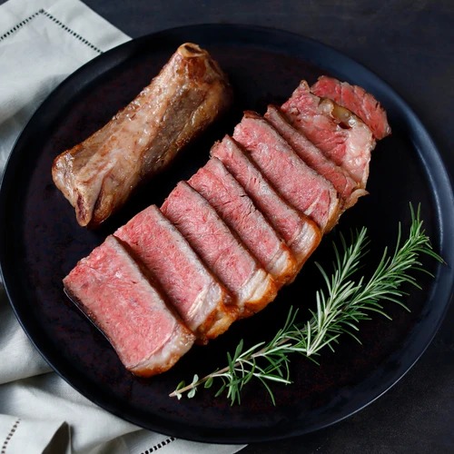 Delmonico, cooked